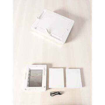 Dikdörtgen Kadınlar Günü Özel Ledli Sihirli Ayna Fotoğraf Çerçevesi