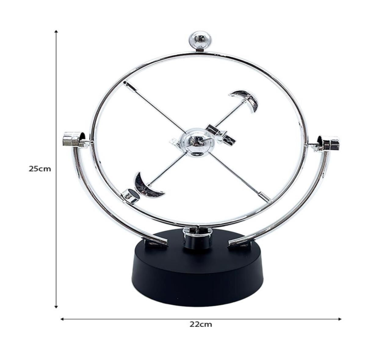 Sürekli Hareket Eden Kinetik Orbital Denge Top