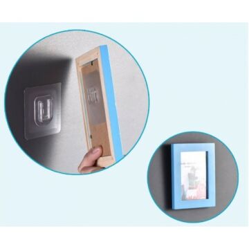 Geçmeli Klips Eşya Sabitleme Askısı (10 Adet)