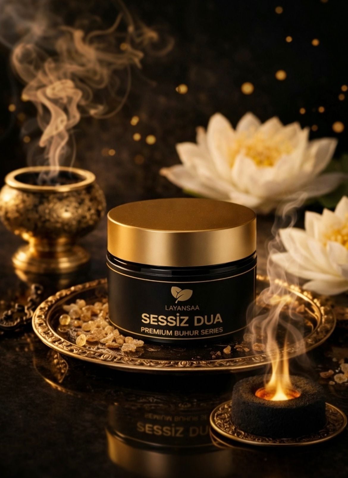 Layansaa Sessiz Dua Esintisi Aromalı Premium Buhur Serisi
