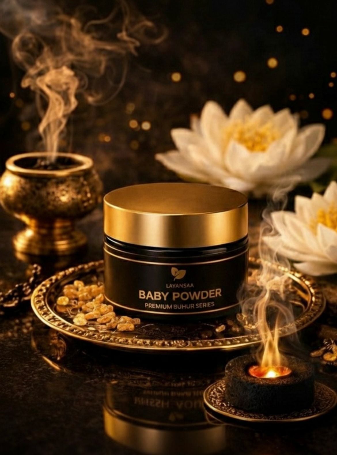 Layansaa Baby Powder Esintisi Aromalı Premium Buhur Serisi