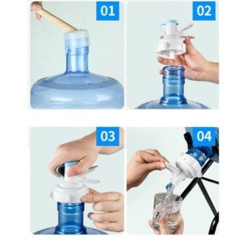 Güvenlikli Su Sebili Damacana Başlığı Kapağı