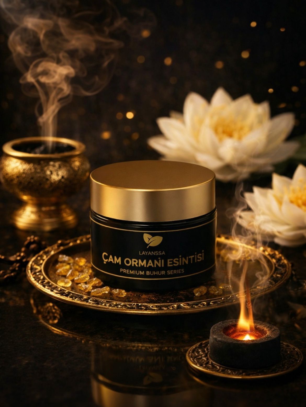 Layansaa Çam Ormanı Esintisi Aromalı Premium Buhur Serisi