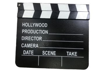 Clapperboard Sinema Klaketi (18 cm 20 cm)