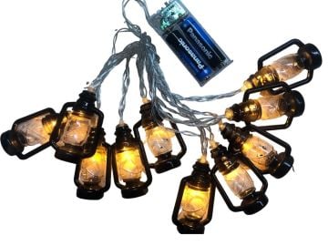 Gaz Lambası Şeklinde Yılbaşı Günışığı Şerit Led Işık Zinciri