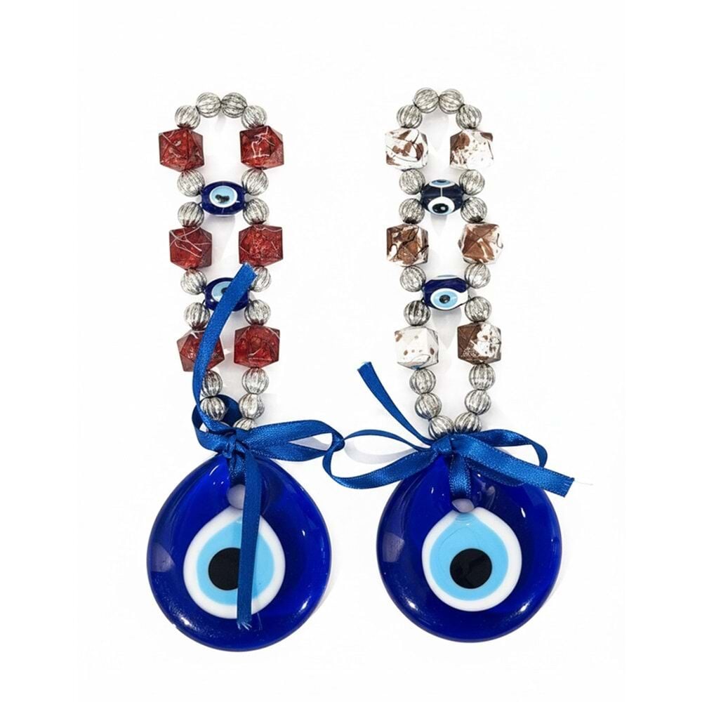 Mini Otantik Nazar Boncuğu Askılık Küçük Boy