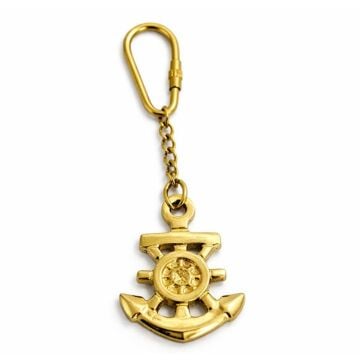 Pirinç Çapa Ve Dümen Anahtarlık