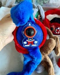 Işıklı Peluş Sıcak Tutan Astronot Erkek Kulaklık