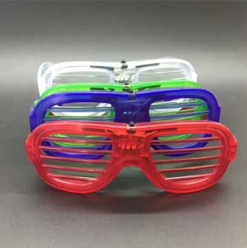 Led Işıklı Çizgili Parti Gözlüğü