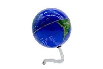 Dekoratif Masa Üstü Dönen Standlı Dünya Küre