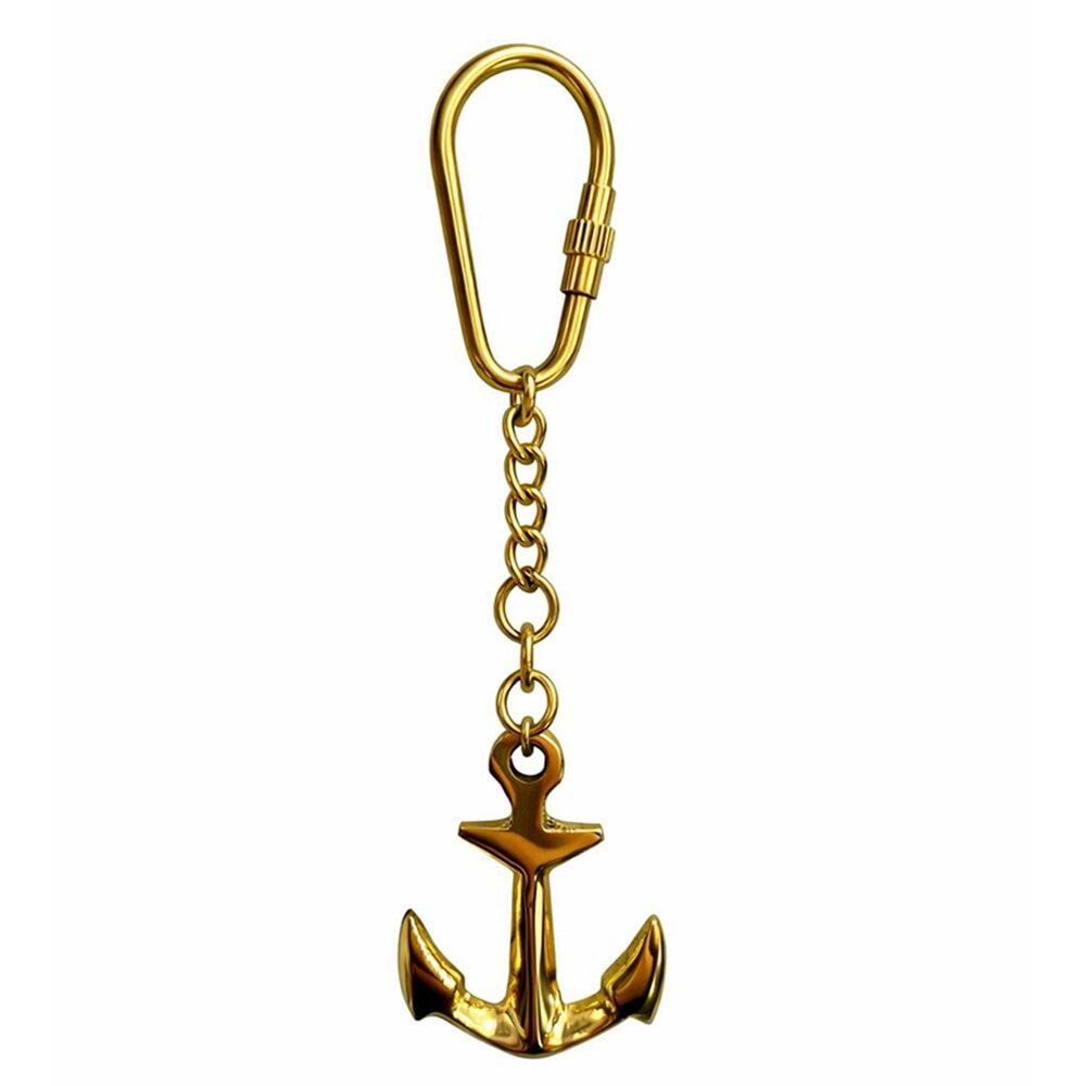 Pirinç Çapa Tasarımlı Anahtarlık