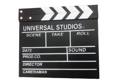 Clapperboard Sinema Klaketi (30 cm 27 cm)