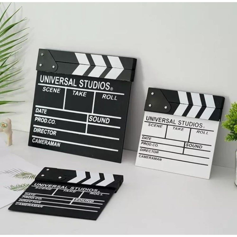 Clapperboard Sinema Klaketi (30 cm 27 cm)