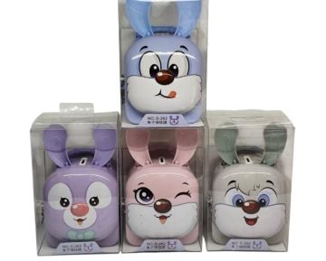 Sevimli Tavşan Şeklinde Metal Kumbara