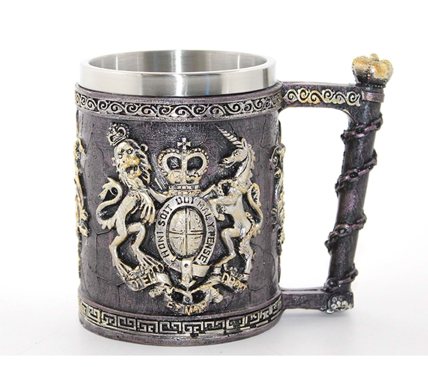 Mitolojik Tasarımlı 3 Boyutlu Kupa Bardak