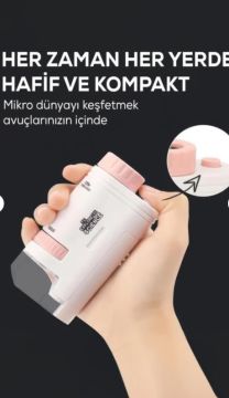 Çocuk Portatif Mini Mikroskop
