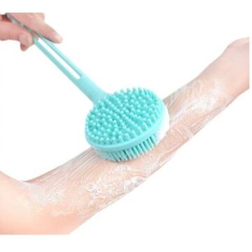 Çift Taraflı Uzun Saplı Banyo Vücut Fırçası