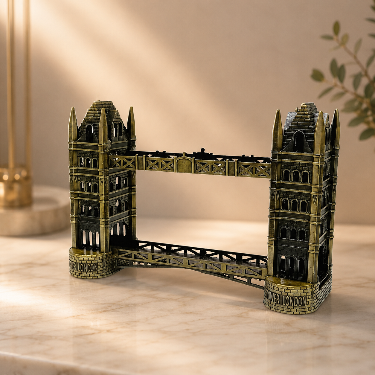 Dekoratif Metal Londra Köprüsü