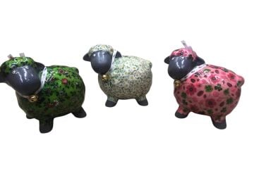 Renkli Seramik Koyun Kumbara