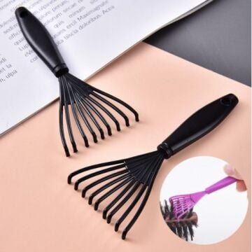 Pratik Tarak Temizleme Saç Fırça Aparatı Saç Tırmığı (2 Adet)