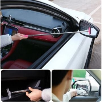 Teleskopik Araba Camı Ayna Sileceği