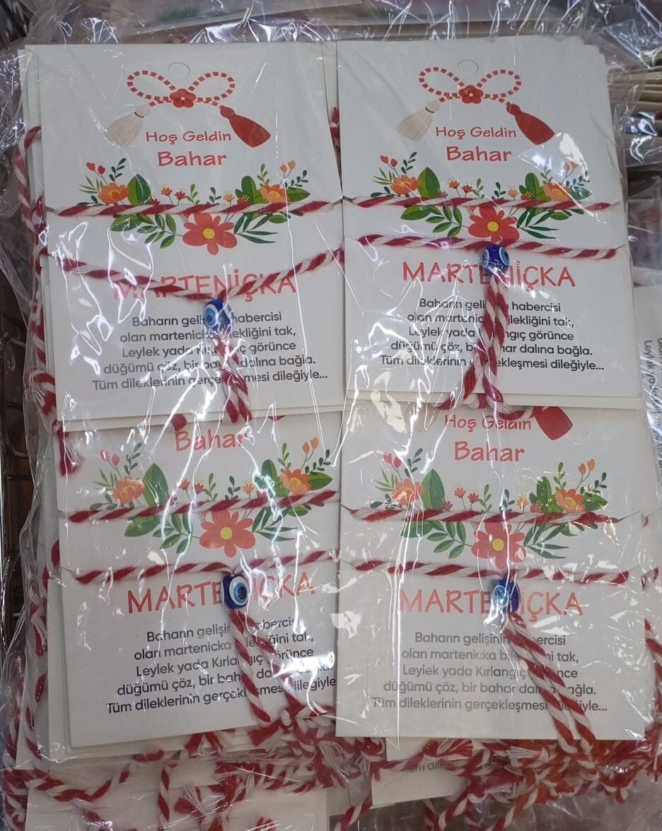 Marteniçka Kartlı Nazar Boncuğu Dilek Ve Şans Bilekliği