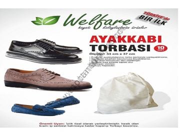 Bay & Bayan Ayakkabı Saklama Torbası (10 Adet)