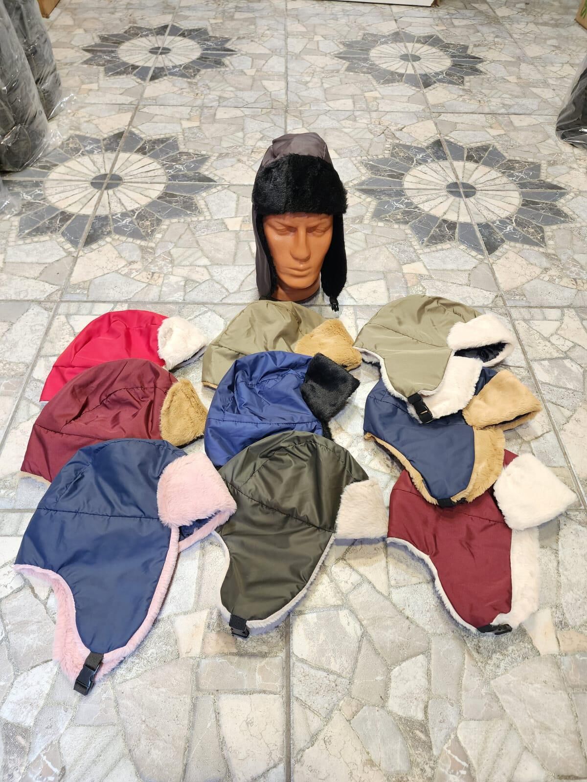Su Geçirmez İçi Kürklü Kulak Koruyuculu Unisex Şapka