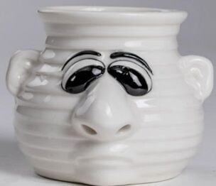 Kupa Görünümlü Komik Burun Şeklinde Yumurta Akı Ayırıcı