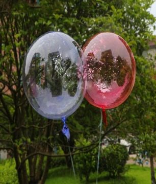 36 İnç Şefaf Bobo Balon