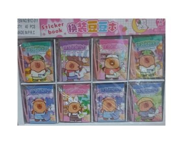 Capybara Mini Sticker Defter
