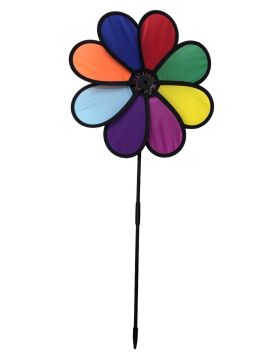 Renkli Tasarımlı 8 Kanatlı Rüzgar Gülü