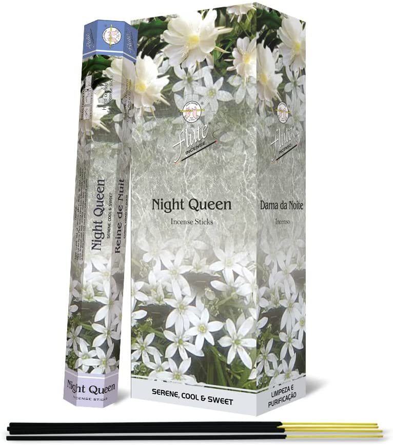 Flute Night Queen Gece Kraliçesi Çubuk Tütsü Incense Sticks (120 Adet)
