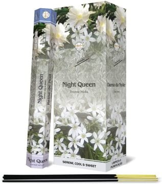 Flute Night Queen Gece Kraliçesi Çubuk Tütsü Incense Sticks (120 Adet)
