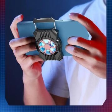 P12 Rgb Işıklı Cep Telefon Radyatör Soğutma Fanı
