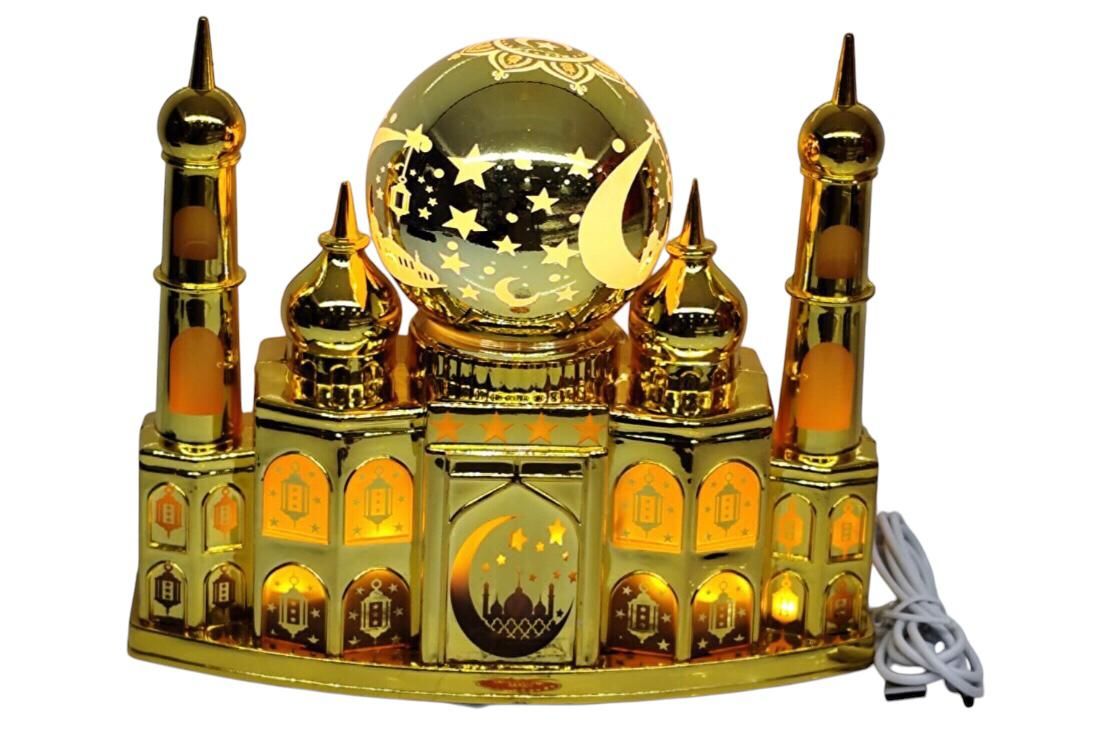 Dekoratif Led Işıklı Cami Biblosu