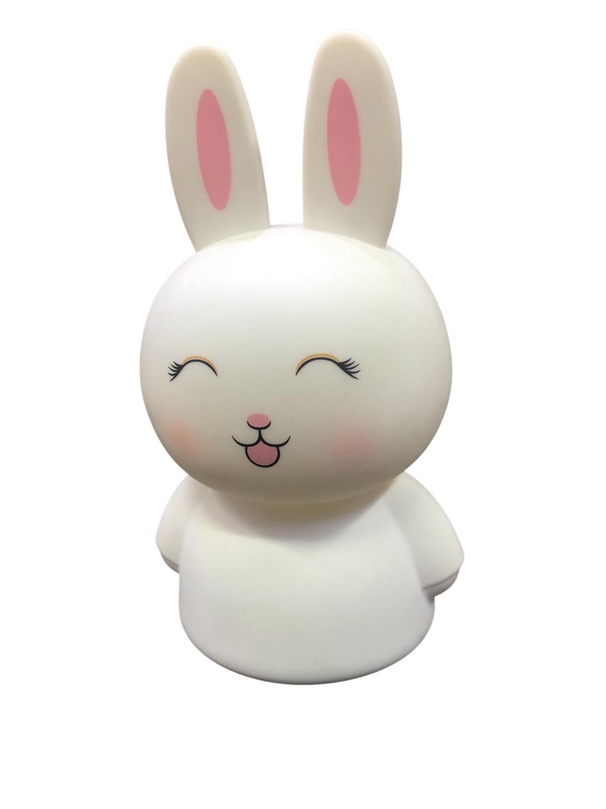 Şarjlı Silikon Tavşan Gece Lambası Uyku Arkadaşı