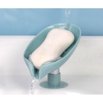 Vantuzlu Pratik Su Akışlı Sabunluk