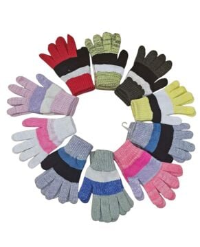 Triko Örme Çocuk Eldiveni