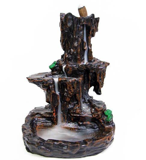 Dekoratif Polyester Geri Akış Şelale Buhurdanlık