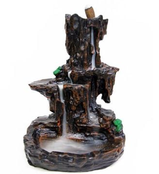 Dekoratif Polyester Geri Akış Şelale Buhurdanlık