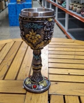 3 Boyutlu Dekorlu Kadeh Tasarımlı Kadeh Kupa