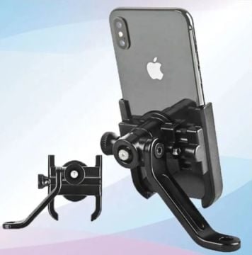Motosiklet Aynaya Takılan Telefon Tutucu