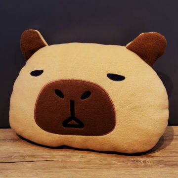 Sevimli Kapibara Capybara Polar Yastık