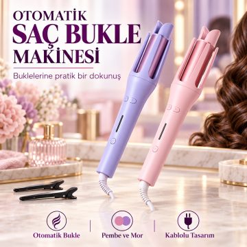 Otomatik Bukle Saç Maşası