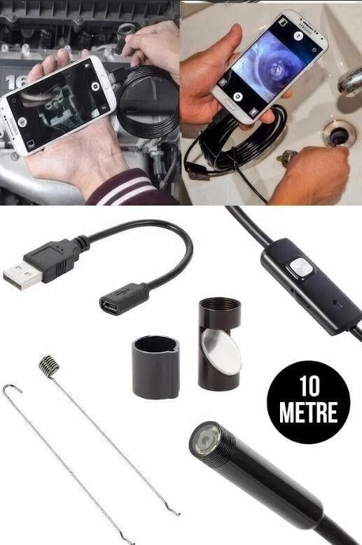 Yılan Kamera Su Geçirmez (10 Metre)