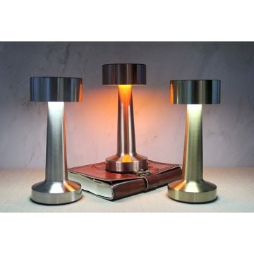 Usb Şarjlı Masa Üstü Dokunmatik 3 Modlu Led Lamba