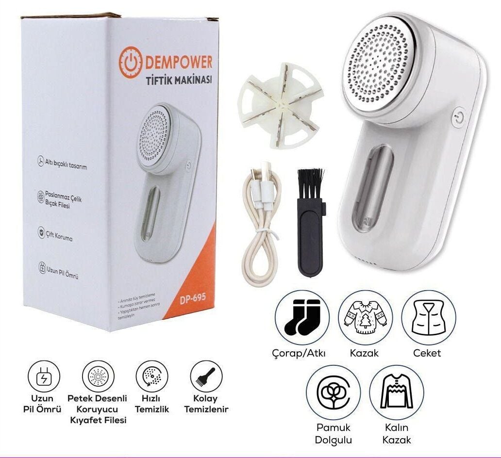 Şarjlı Tiftik Kazak Tüy Toplama Makinesi