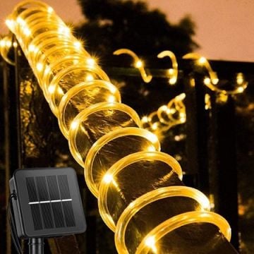 Solar Neon Led Aydınlatma Gün Işığı (10 Mt)