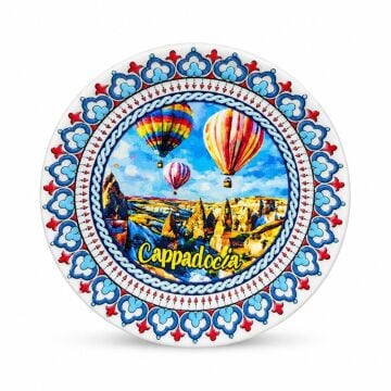 Seramik Kapadokya Temalı Buzdolabı Magnet